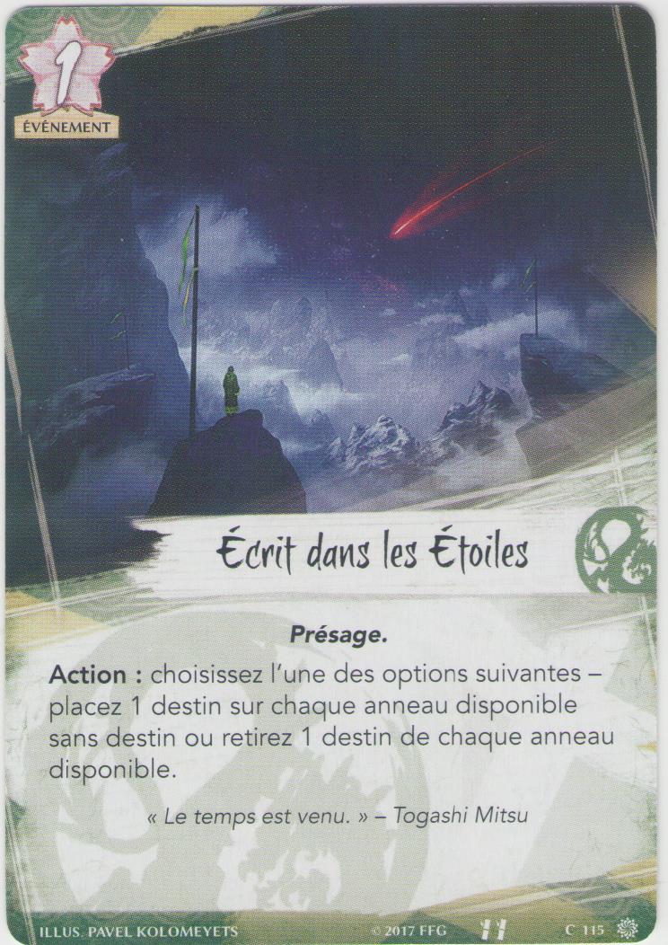 Ecrit dans les Etoiles